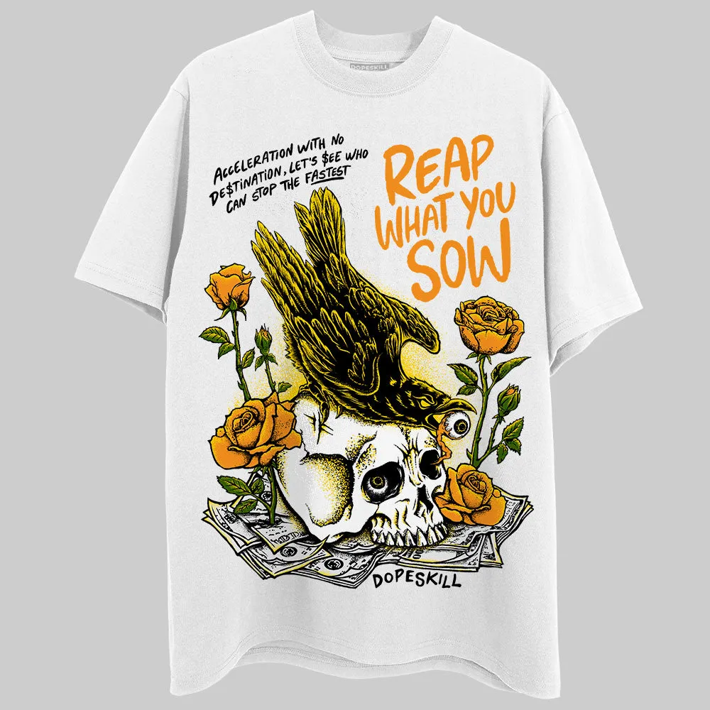 Yellow Ochre 6s DopeSkill T-Shirt Reap What You Sow Graphic sold by DopeSkill product image thumbnail 2