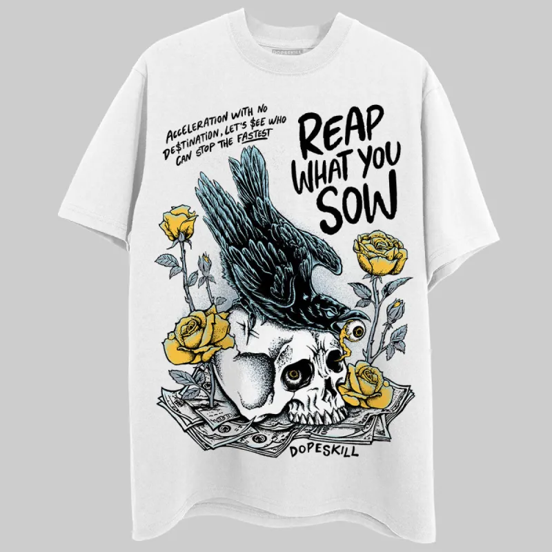 Blue Grey 13s DopeSkill T-Shirt Reap What You Sow Graphic sold by DopeSkill