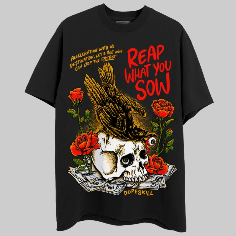 Black Taxi 12s DopeSkill T-Shirt Reap What You Sow Graphic sold by DopeSkill