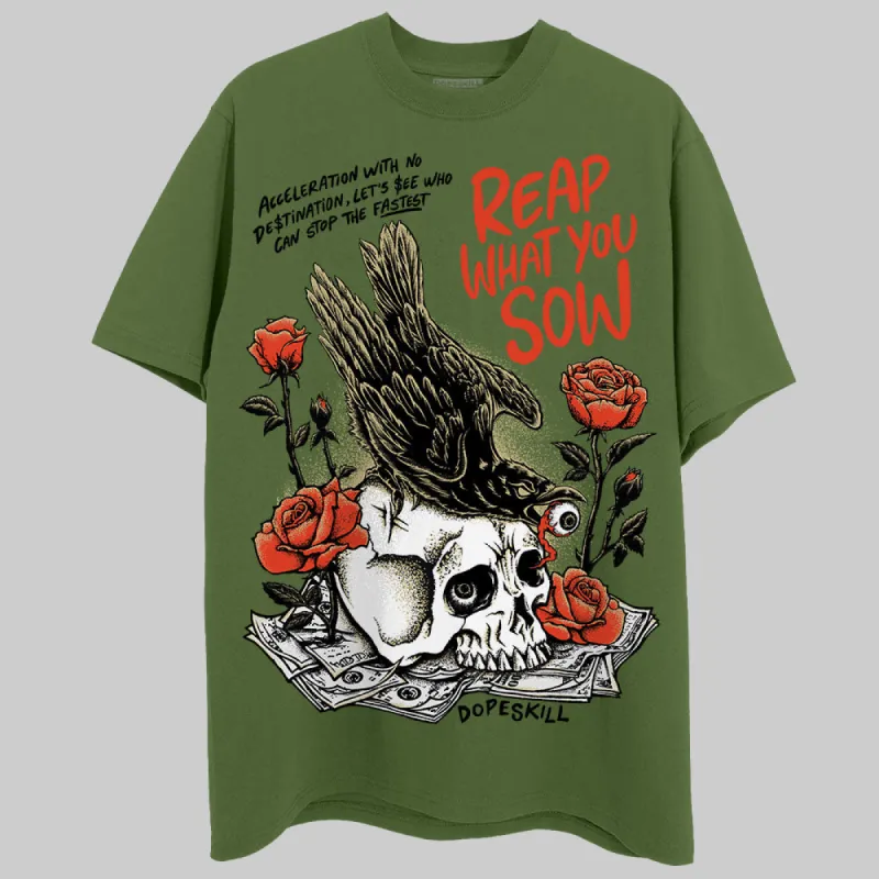 Olive Collection DopeSkill Olive T-shirt Reap What You Sow Graphic sold by DopeSkill