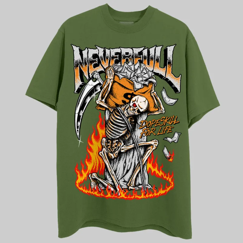 Olive 5s DopeSkill Olive T-shirt NeverFull Graphic sold by DopeSkill