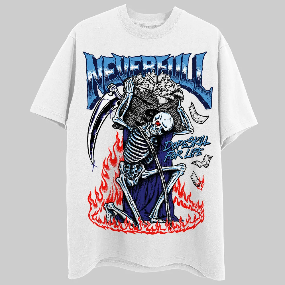 Midnight Navy 3s DopeSkill T-Shirt NeverFull Graphic sold by DopeSkill