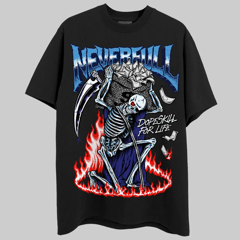 Midnight Navy 3s DopeSkill T-Shirt NeverFull Graphic sold by DopeSkill product image thumbnail 2