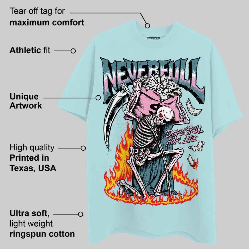 Dunk Glacier Blue DopeSkill Chambray T-shirt NeverFull Graphic sold by DopeSkill product image thumbnail 2