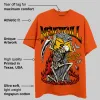 Orange Black White Collection DopeSkill Orange T-shirt NeverFull Graphic sold by DopeSkill
