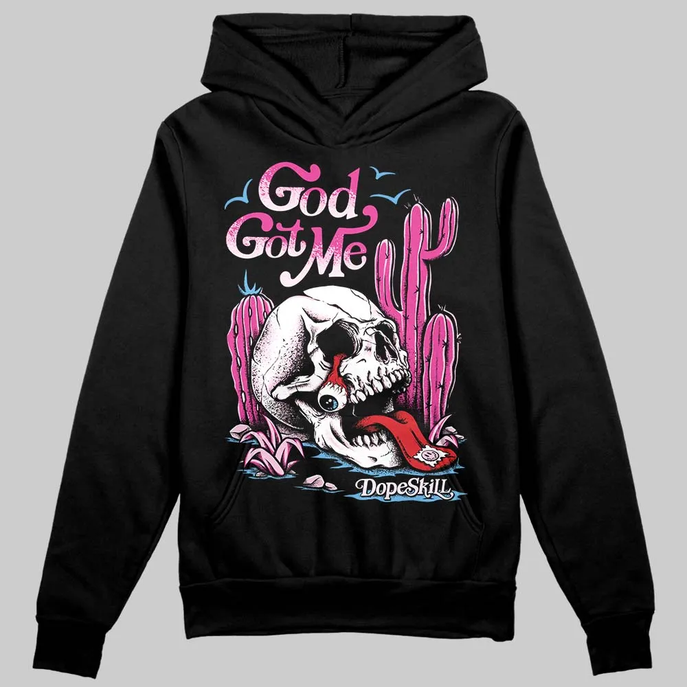 Triple Pink Dunk DopeSkill Hoodie Sweatshirt God Got Me Graphic sold by DopeSkill product image thumbnail 2