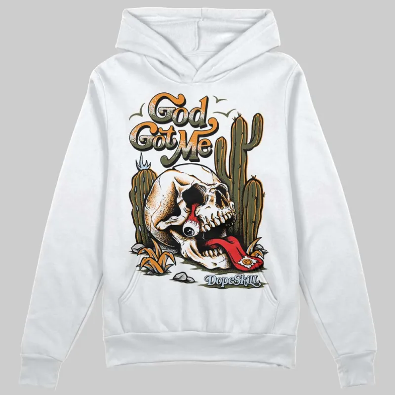 Olive 5s DopeSkill Hoodie Sweatshirt God Got Me Graphic sold by DopeSkill