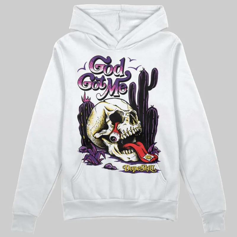 Field Purple 12s DopeSkill Hoodie Sweatshirt God Got Me Graphic sold by DopeSkill