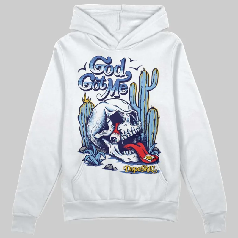University Blue Collection DopeSkill Hoodie Sweatshirt God Got Me Graphic sold by DopeSkill
