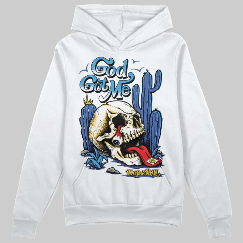 Royal Blue Collection DopeSkill Hoodie Sweatshirt God Got Me Graphic sold by DopeSkill