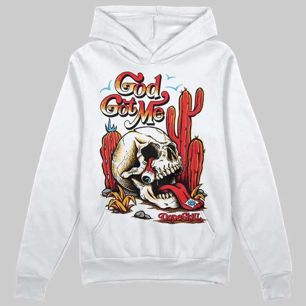 Red Collection DopeSkill Hoodie Sweatshirt God Got Me Graphic sold by DopeSkill product image thumbnail 2
