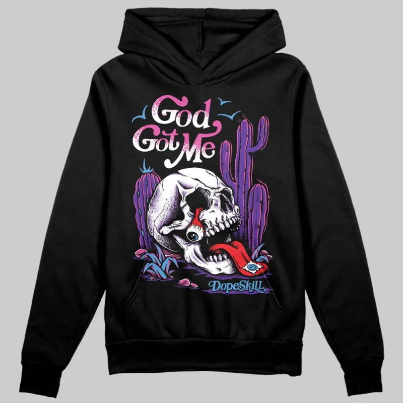 PURPLE Collection DopeSkill Hoodie Sweatshirt God Got Me Graphic sold by DopeSkill