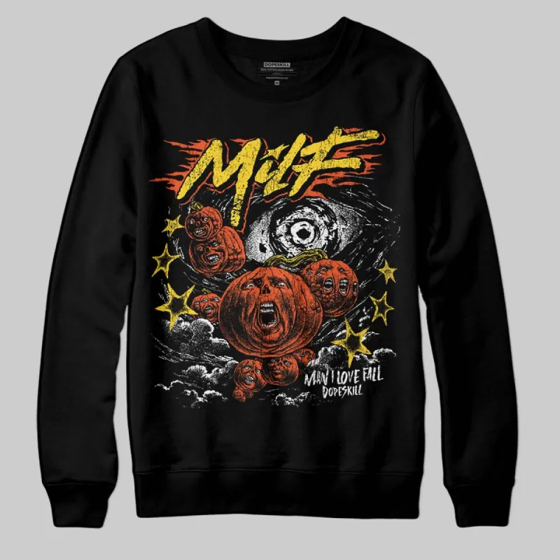 Black Tour Yellow AJ 4 Thunder DopeSkill Sweatshirt MILF Graphic sold by DopeSkill