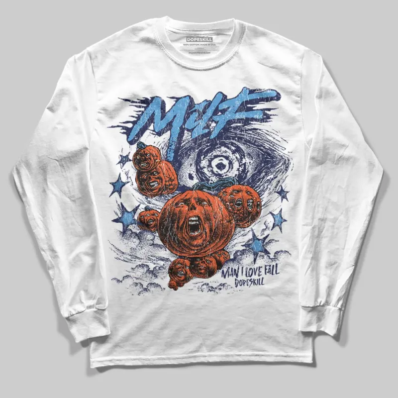 Midnight Navy 3s DopeSkill Long Sleeve T-Shirt MILF Graphic sold by DopeSkill