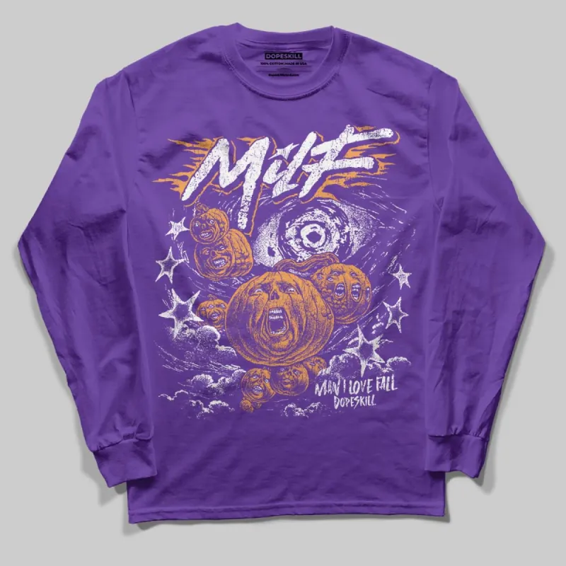 PURPLE Collection DopeSkill Purple Long Sleeve T-Shirt MILF Graphic sold by DopeSkill