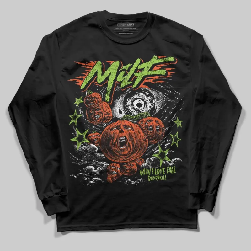 Neon Green Collection DopeSkill Long Sleeve T-Shirt MILF Graphic sold by DopeSkill