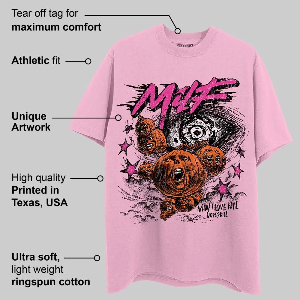 Pink Collection DopeSkill Pink T-shirt MILF Graphic sold by DopeSkill product image thumbnail 2