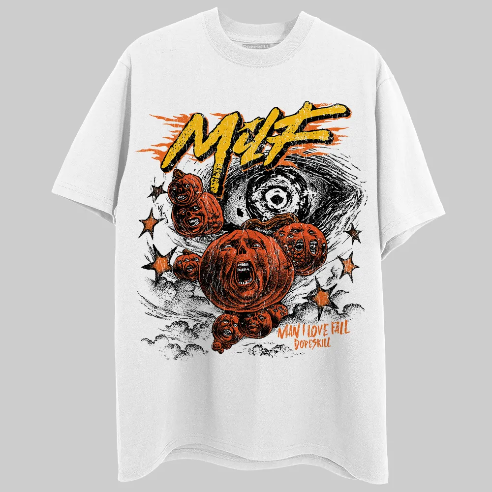 Orange Black White DopeSkill T-Shirt MILF Graphic sold by DopeSkill