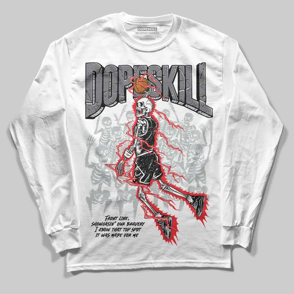 Fear 4s DopeSkill Long Sleeve T-Shirt Thunder Dunk Graphic sold by DopeSkill product image thumbnail 2