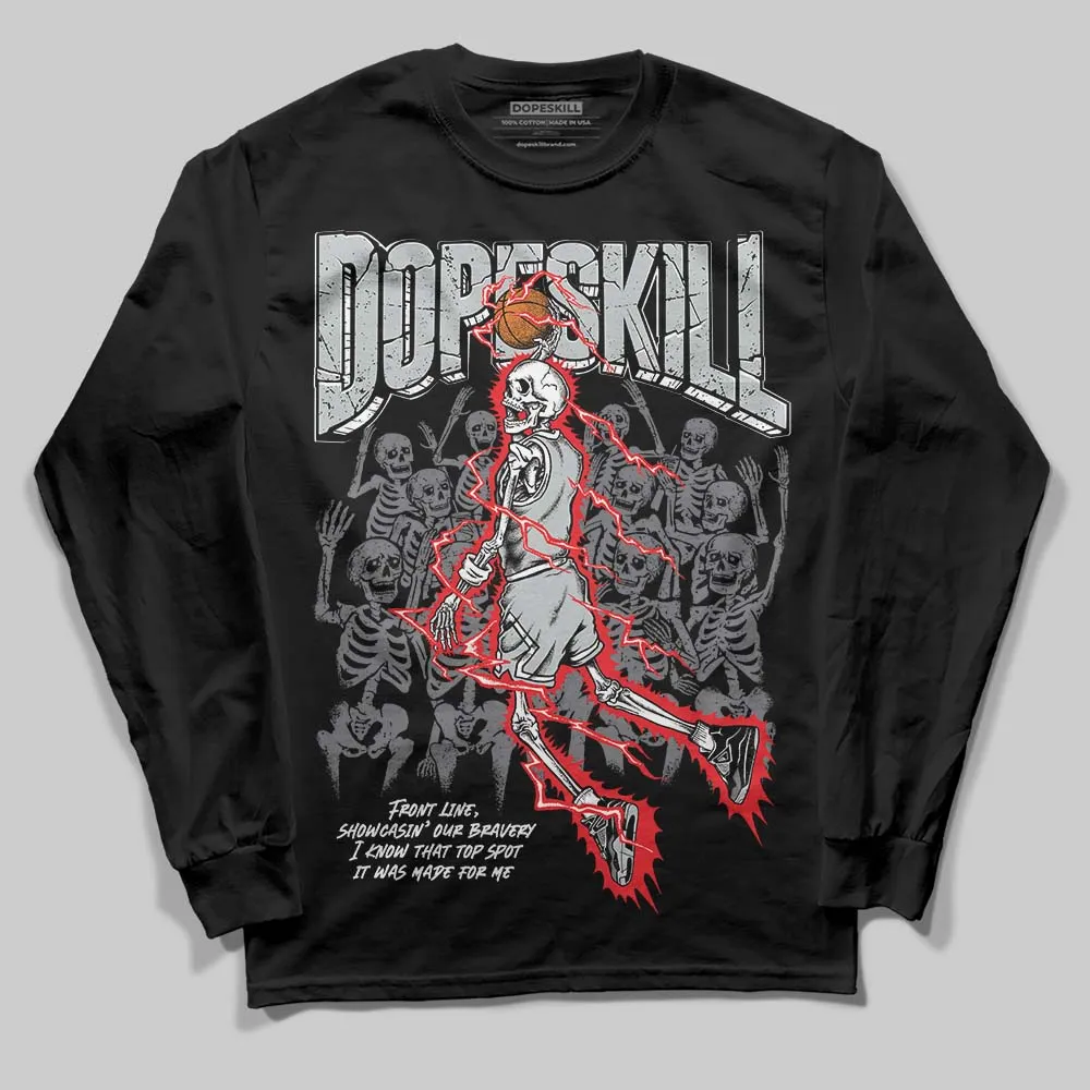 Fear 4s DopeSkill Long Sleeve T-Shirt Thunder Dunk Graphic sold by DopeSkill