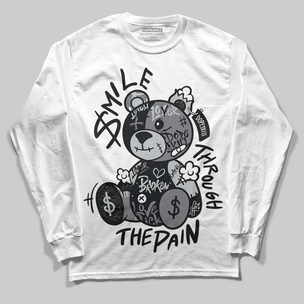 Fear 4s DopeSkill Long Sleeve T-Shirt Smile Through The Pain Graphic sold by DopeSkill product image thumbnail 2