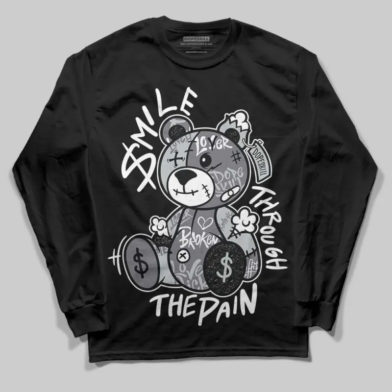 Fear 4s DopeSkill Long Sleeve T-Shirt Smile Through The Pain Graphic sold by DopeSkill