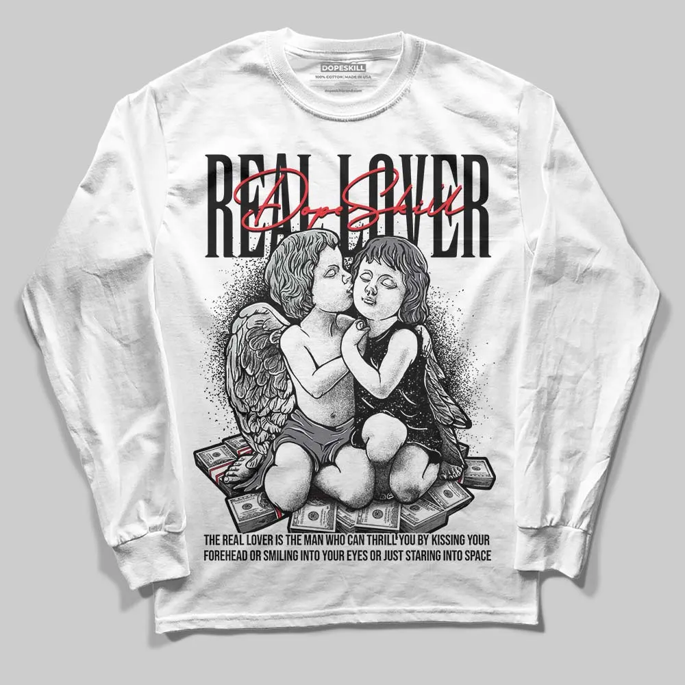 Fear 4s DopeSkill Long Sleeve T-Shirt Real Lover Graphic sold by DopeSkill product image thumbnail 2