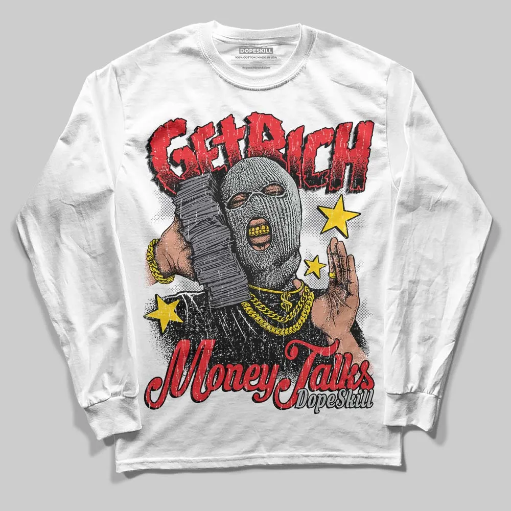 Fear 4s DopeSkill Long Sleeve T-Shirt Get Rich Graphic sold by DopeSkill product image thumbnail 2