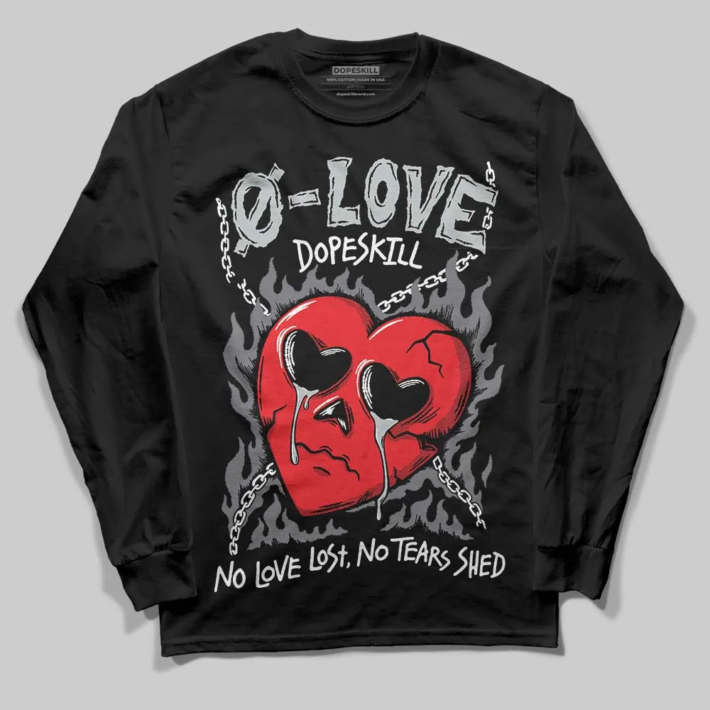Fear 4s DopeSkill Long Sleeve T-Shirt Crying Heart Graphic sold by DopeSkill
