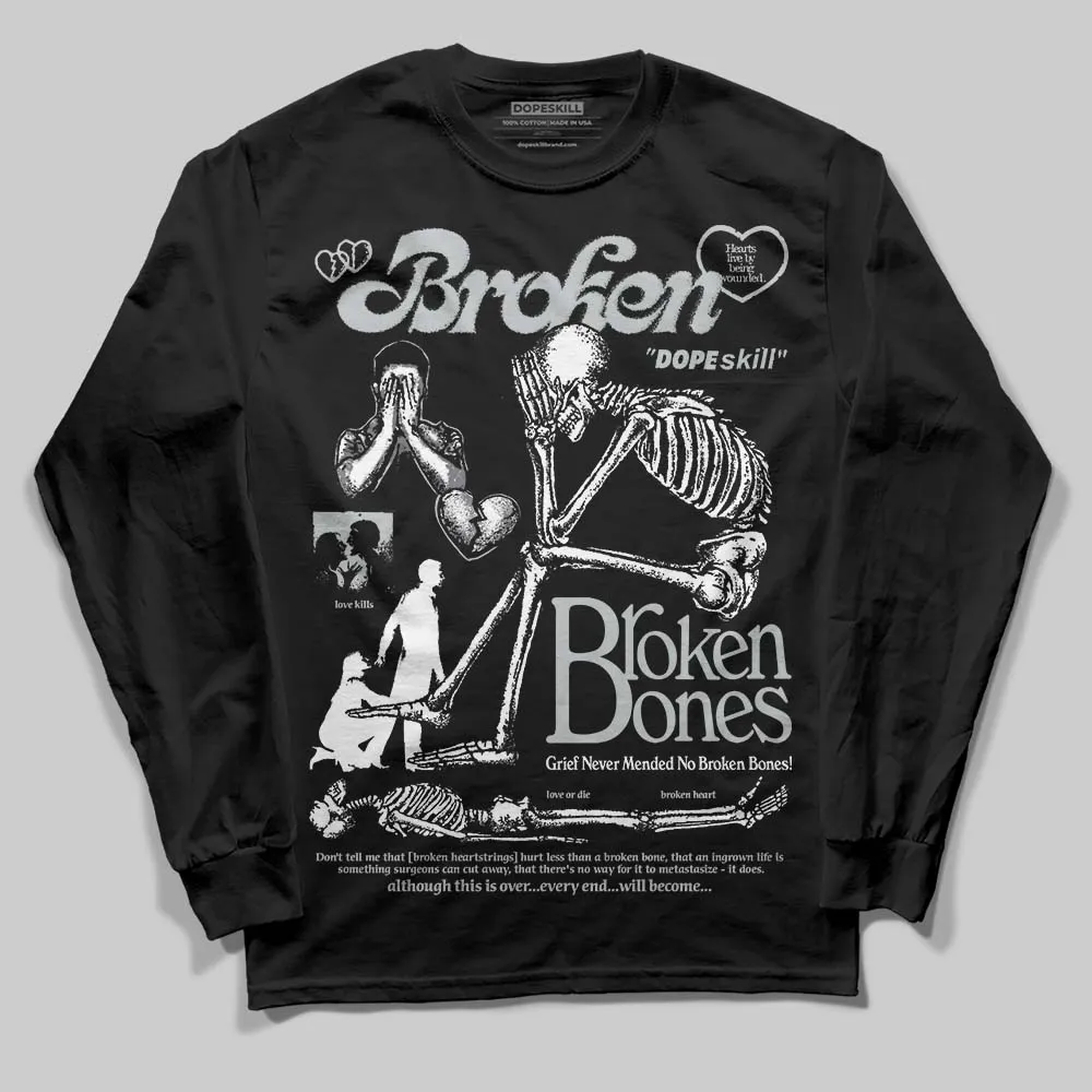 Fear 4s DopeSkill Long Sleeve T-Shirt Broken Bones Graphic sold by DopeSkill