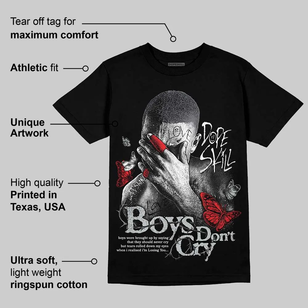 Fear 4s DopeSkill T-Shirt Boys Don't Cry Graphic sold by DopeSkill product image thumbnail 3