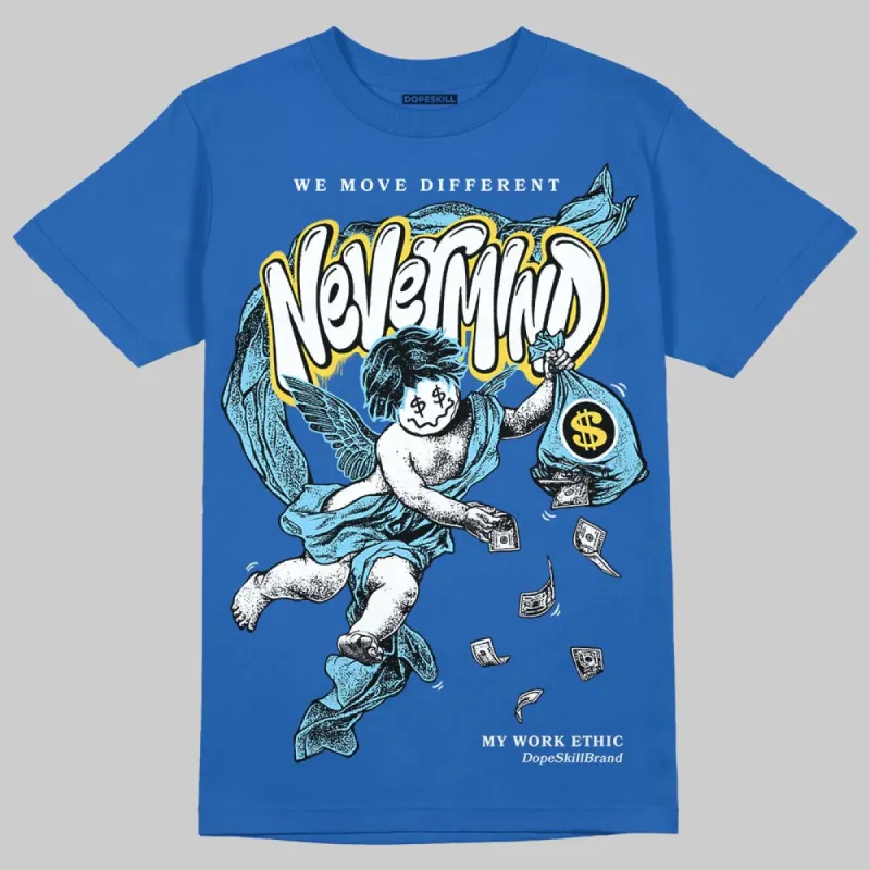 Foamposite One Dark Neon Royal DopeSkill Royal T-shirt Nevermind Graphic sold by DopeSkill