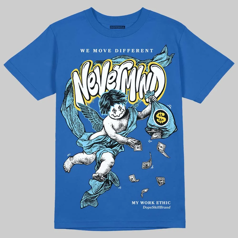Foamposite One Dark Neon Royal DopeSkill Royal T-shirt Nevermind Graphic sold by DopeSkill