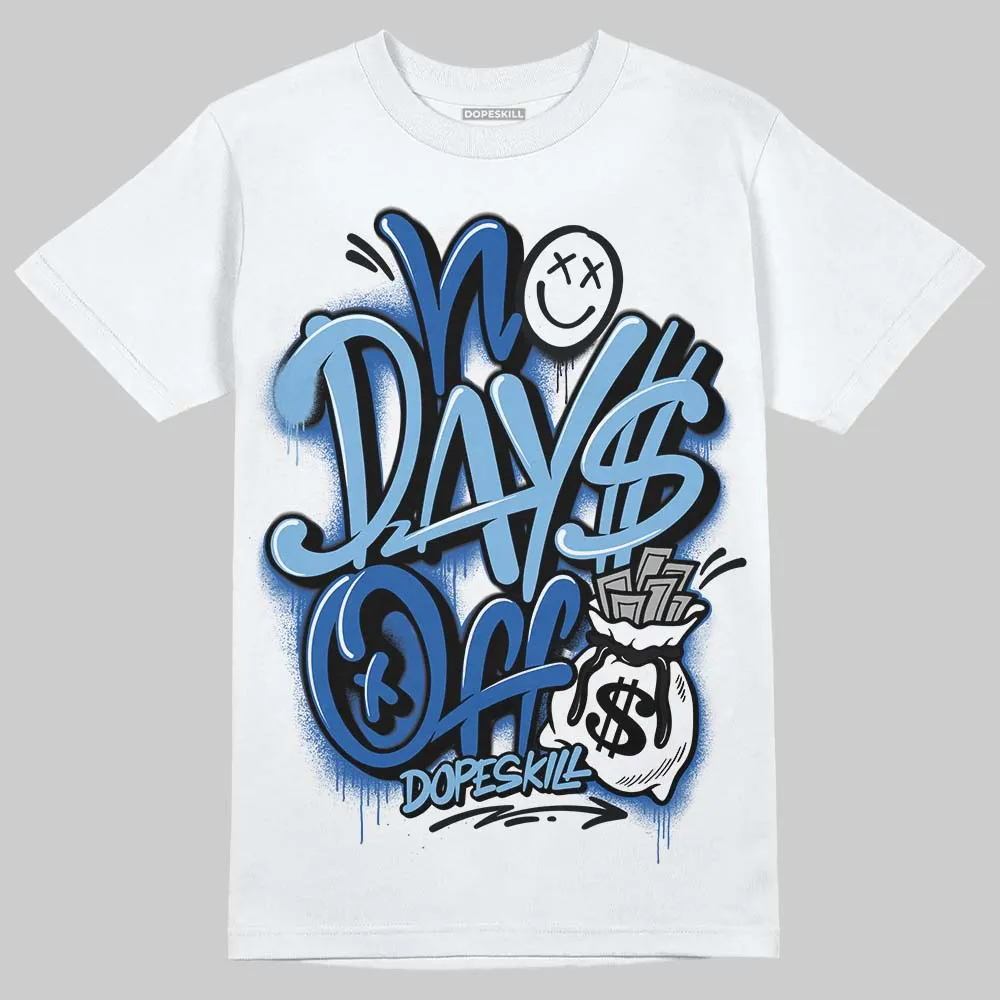 Foamposite One Dark Neon Royal DopeSkill T-Shirt No Days Off Graphic sold by DopeSkill product image thumbnail 2