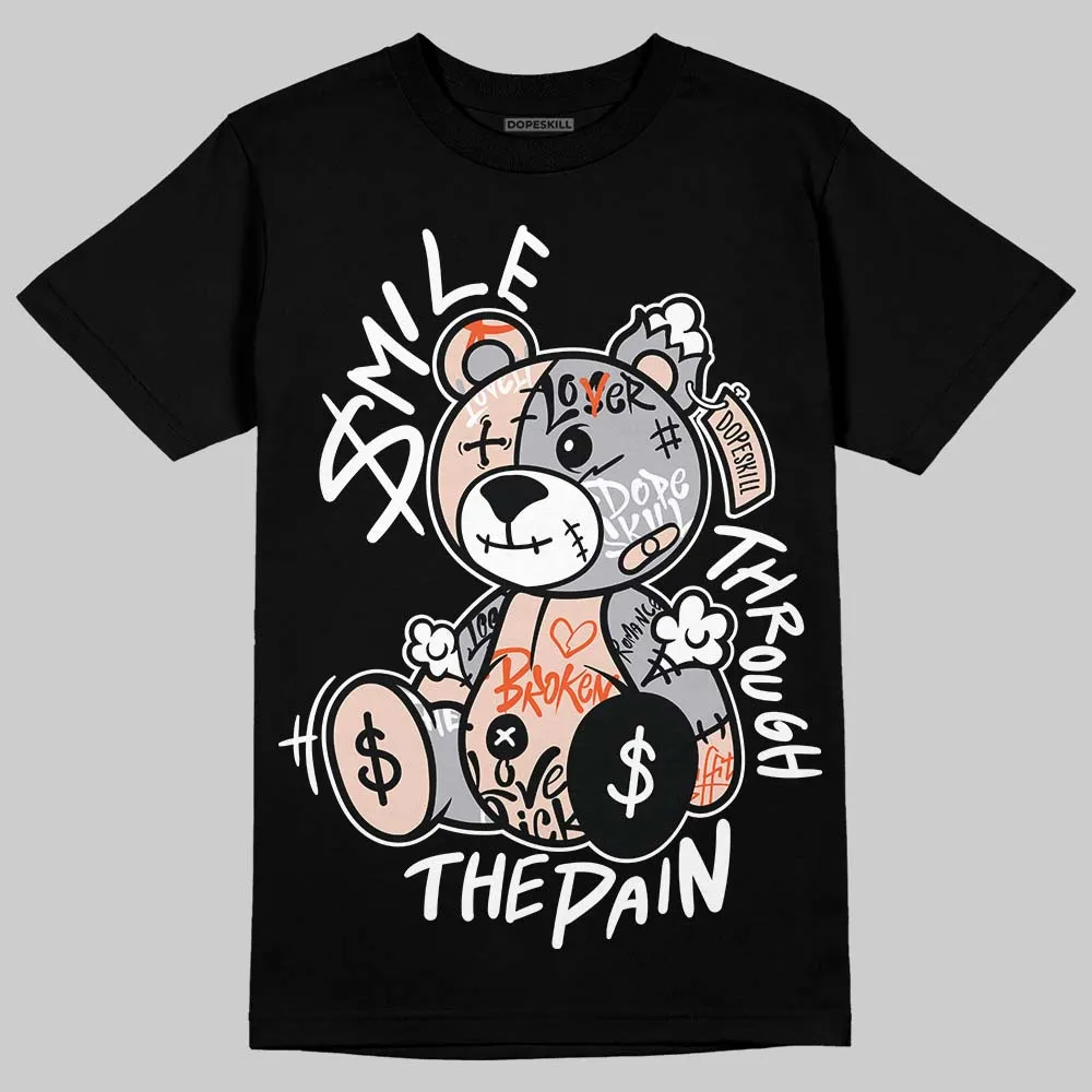 1130 Oyster Grey DopeSkill T-Shirt Smile Through The Pain Graphic sold by DopeSkill