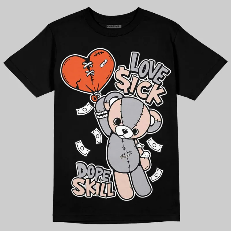 1130 Oyster Grey DopeSkill T-Shirt Love Sick Graphic sold by DopeSkill