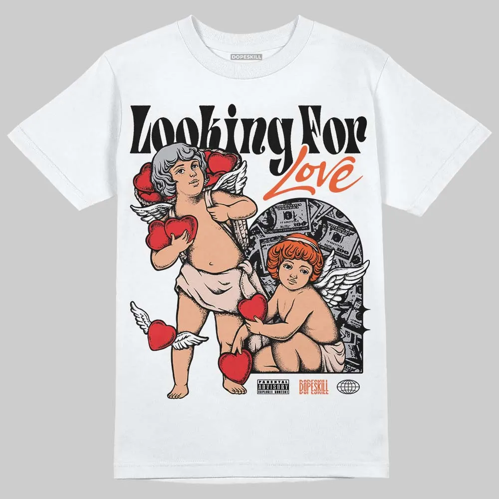 1130 Oyster Grey DopeSkill T-Shirt Looking For Love Graphic sold by DopeSkill product image thumbnail 2