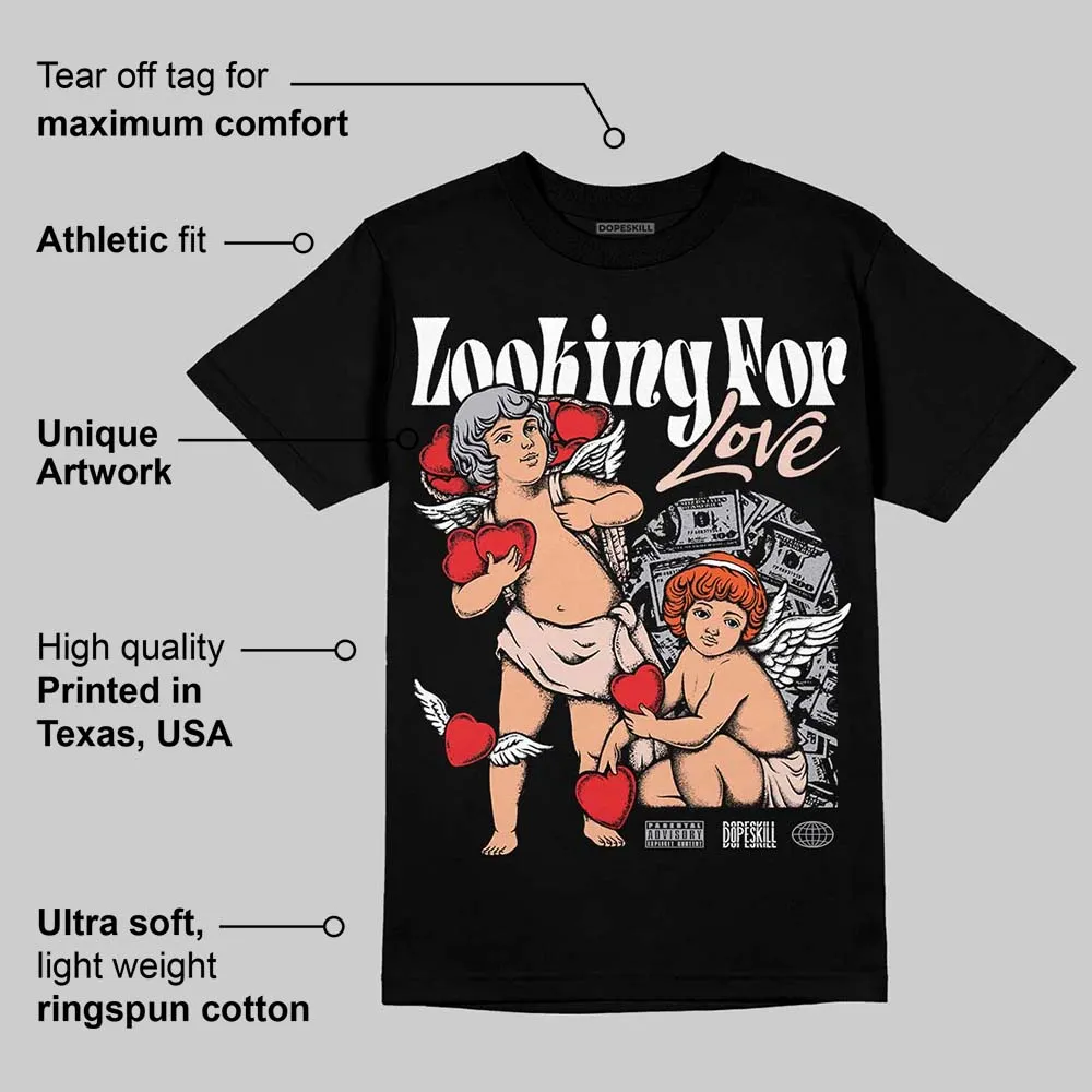 1130 Oyster Grey DopeSkill T-Shirt Looking For Love Graphic sold by DopeSkill product image thumbnail 3