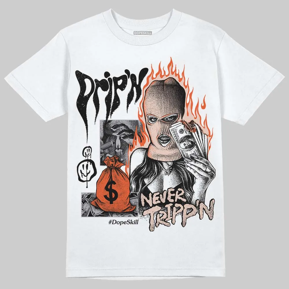 1130 Oyster Grey DopeSkill T-Shirt Drip'n Never Tripp'n Graphic sold by DopeSkill product image thumbnail 2