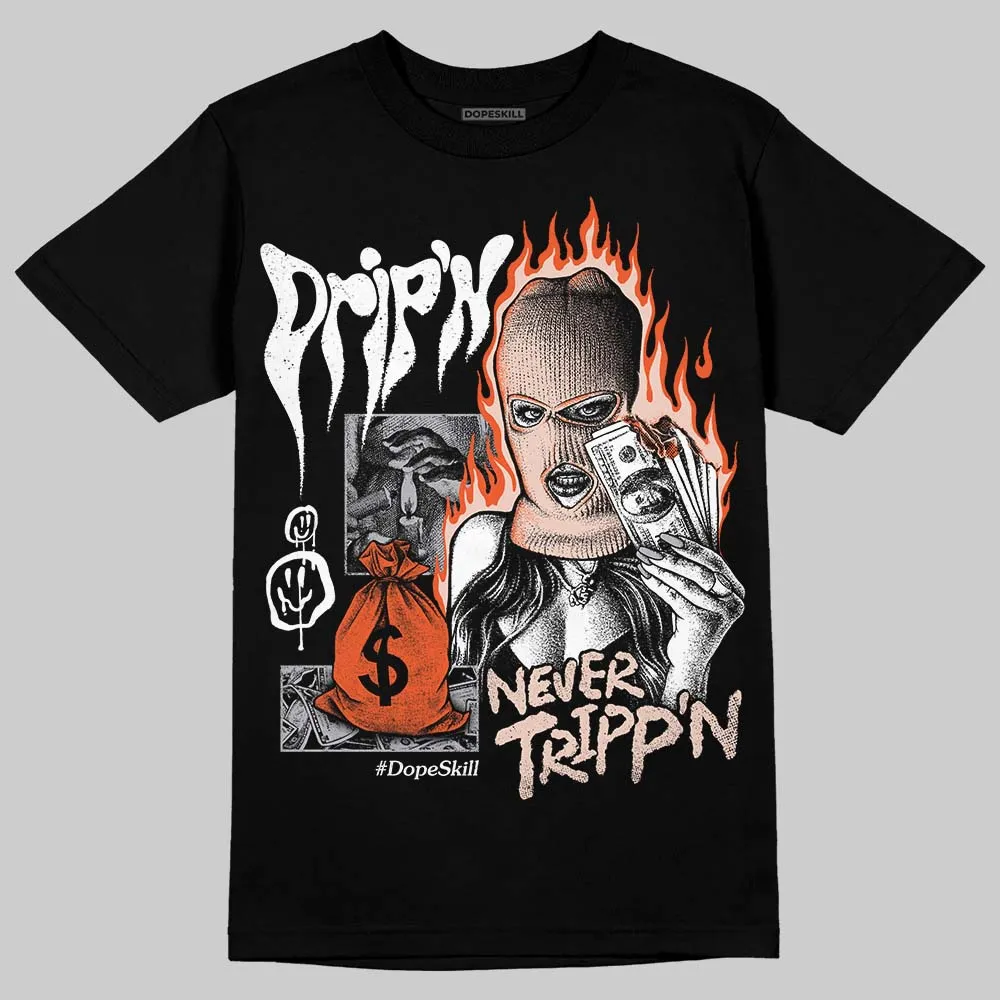 1130 Oyster Grey DopeSkill T-Shirt Drip'n Never Tripp'n Graphic sold by DopeSkill