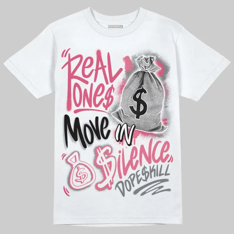 Gel Kayano 14 Pink Glo DopeSkill T-Shirt Real Ones Move In Silence Graphic sold by DopeSkill