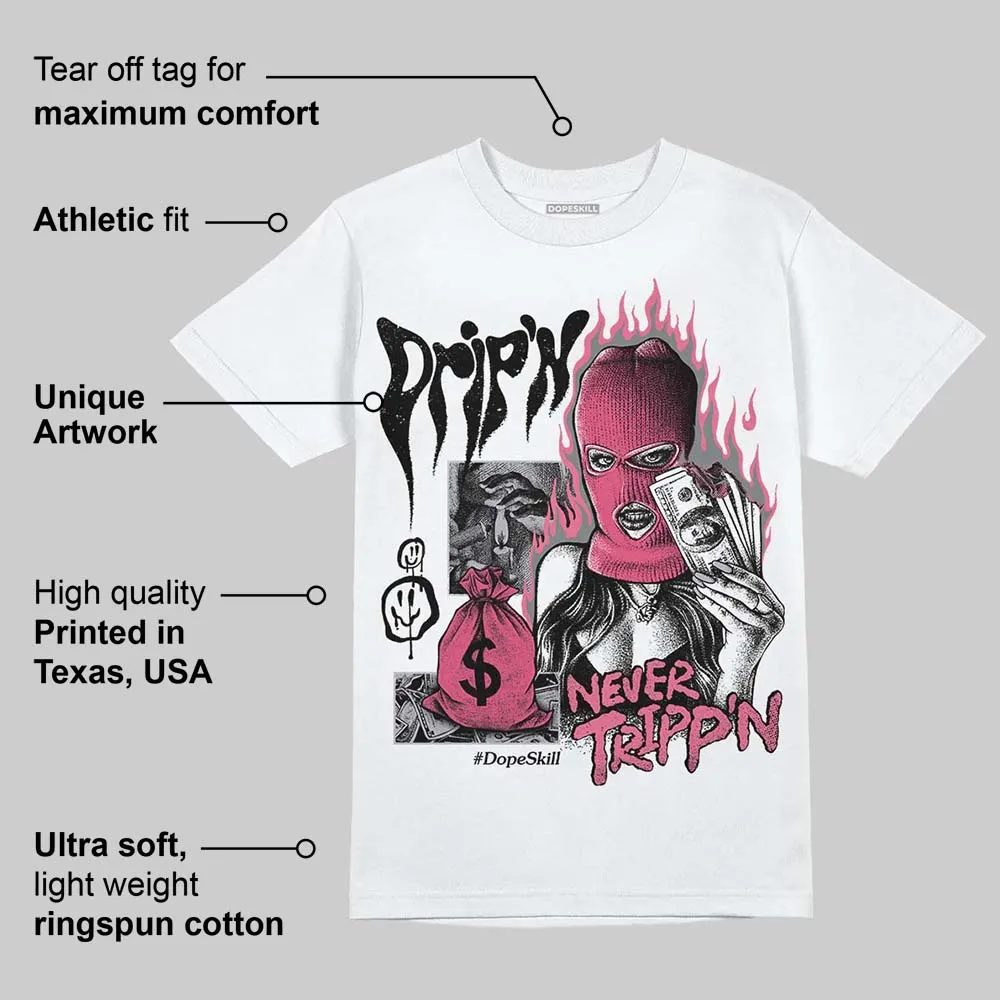 Gel Kayano 14 Pink Glo DopeSkill T-Shirt Drip'n Never Tripp'n Graphic sold by DopeSkill product image thumbnail 3
