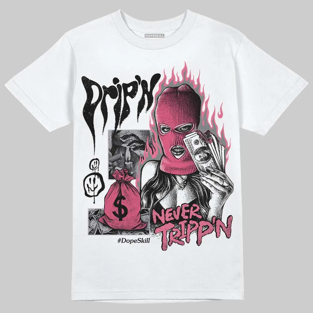 Gel Kayano 14 Pink Glo DopeSkill T-Shirt Drip'n Never Tripp'n Graphic sold by DopeSkill