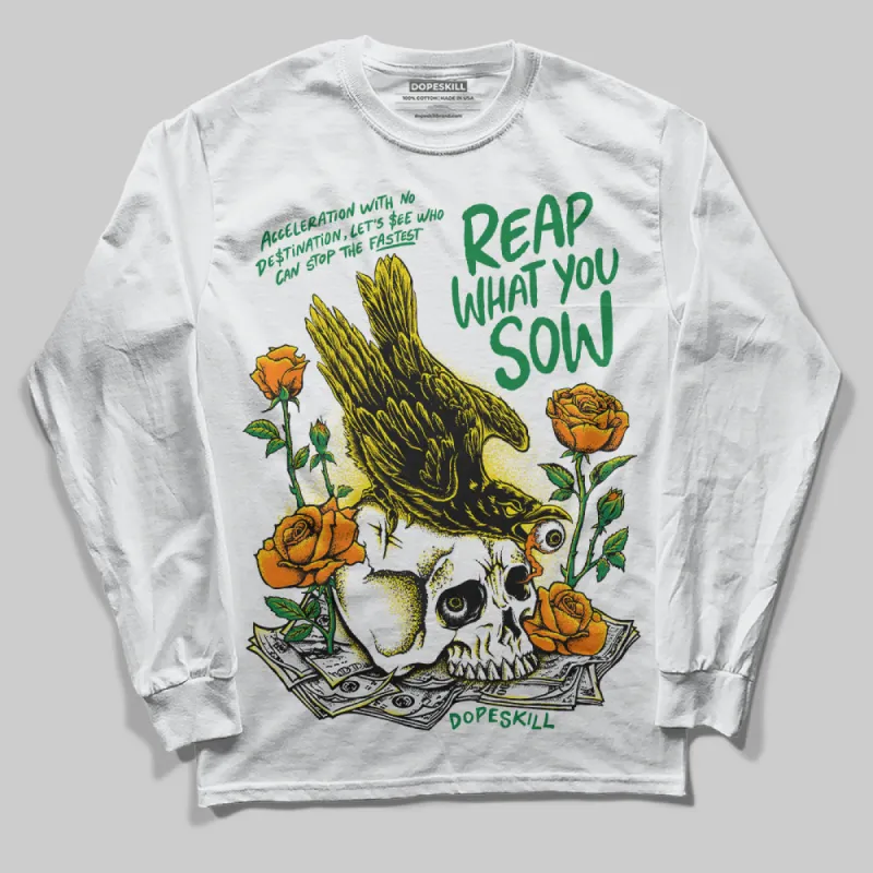 Dunk Reverse Brazil DopeSkill Long Sleeve T-Shirt Reap What You Sow Graphic sold by DopeSkill