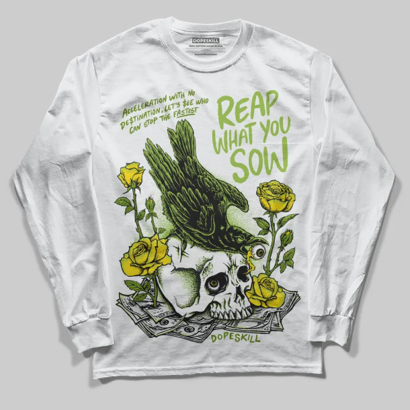 Dunk 'Chlorophyll' DopeSkill Long Sleeve T-Shirt Reap What You Sow Graphic sold by DopeSkill