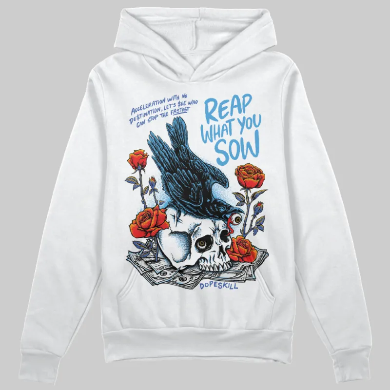 Royal Blue Collection DopeSkill Hoodie Sweatshirt Reap What You Sow Graphic sold by DopeSkill