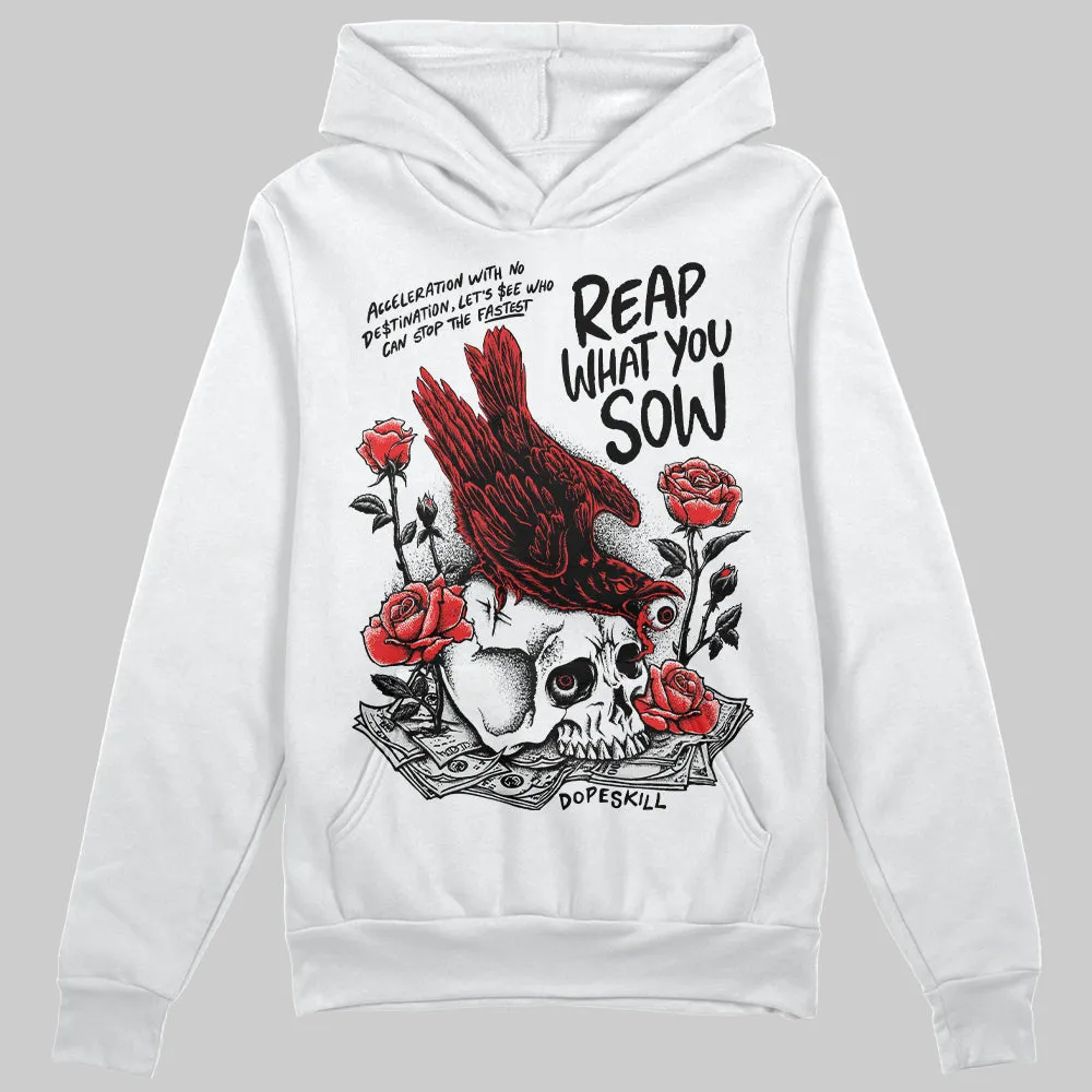 Black and White Collection DopeSkill Hoodie Sweatshirt Reap What You Sow Graphic sold by DopeSkill product image thumbnail 2