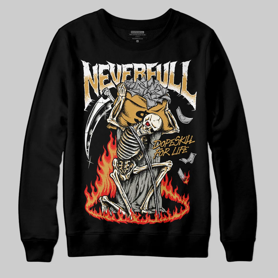 Gratitude 11s DopeSkill Sweatshirt NeverFull Graphic sold by DopeSkill product image thumbnail 2