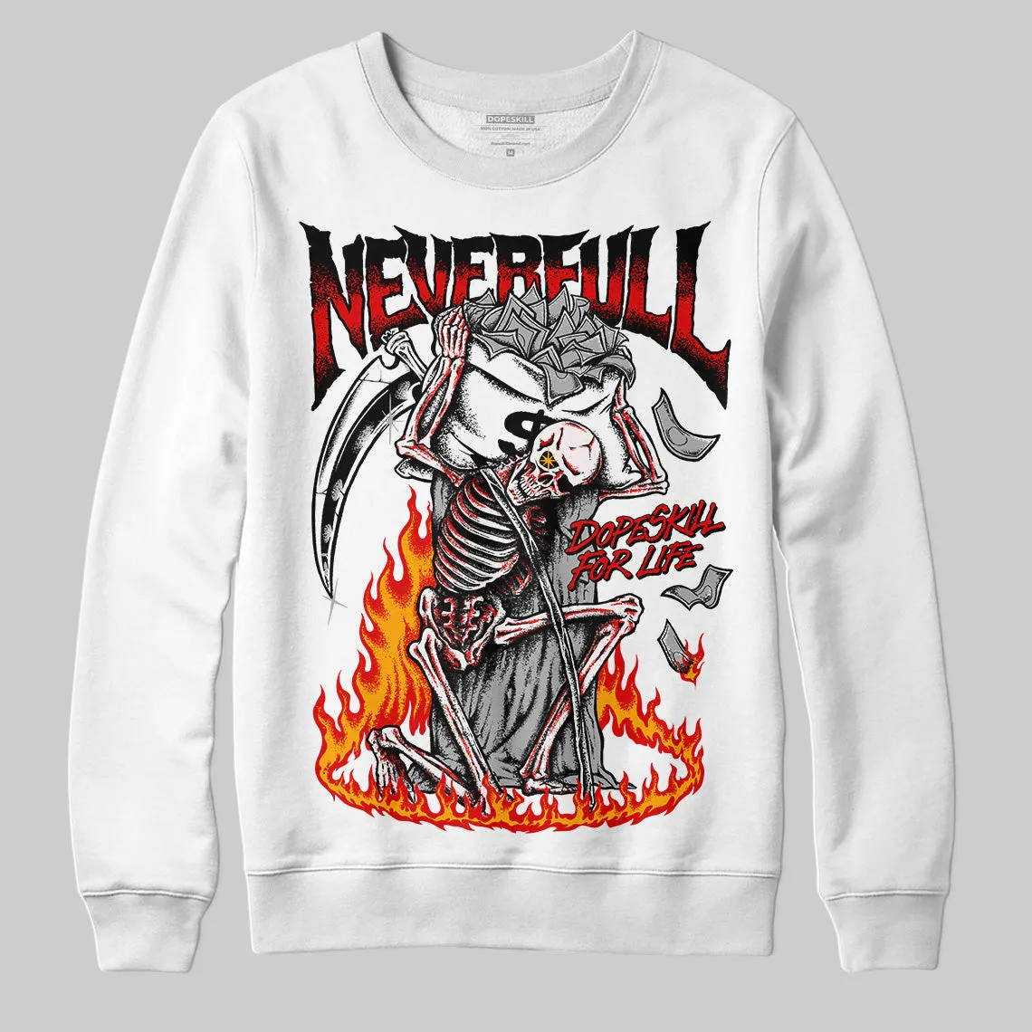 Dunk Panda White Black DopeSkill Sweatshirt NeverFull Graphic sold by DopeSkill product image thumbnail 2