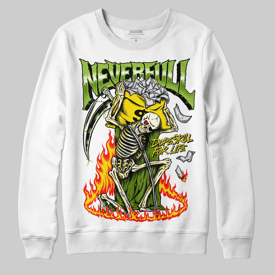 Dunk 'Chlorophyll' DopeSkill Sweatshirt NeverFull Graphic sold by DopeSkill